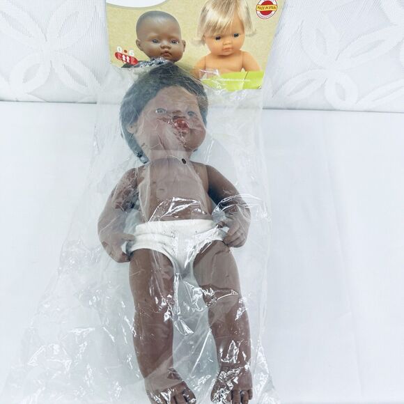 Miniland Multicultural Doll African American Boy 15 Inches Anatomically Correct - Picture 13 of 13